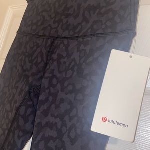 Cheetah Wunder Under Lululemon 28